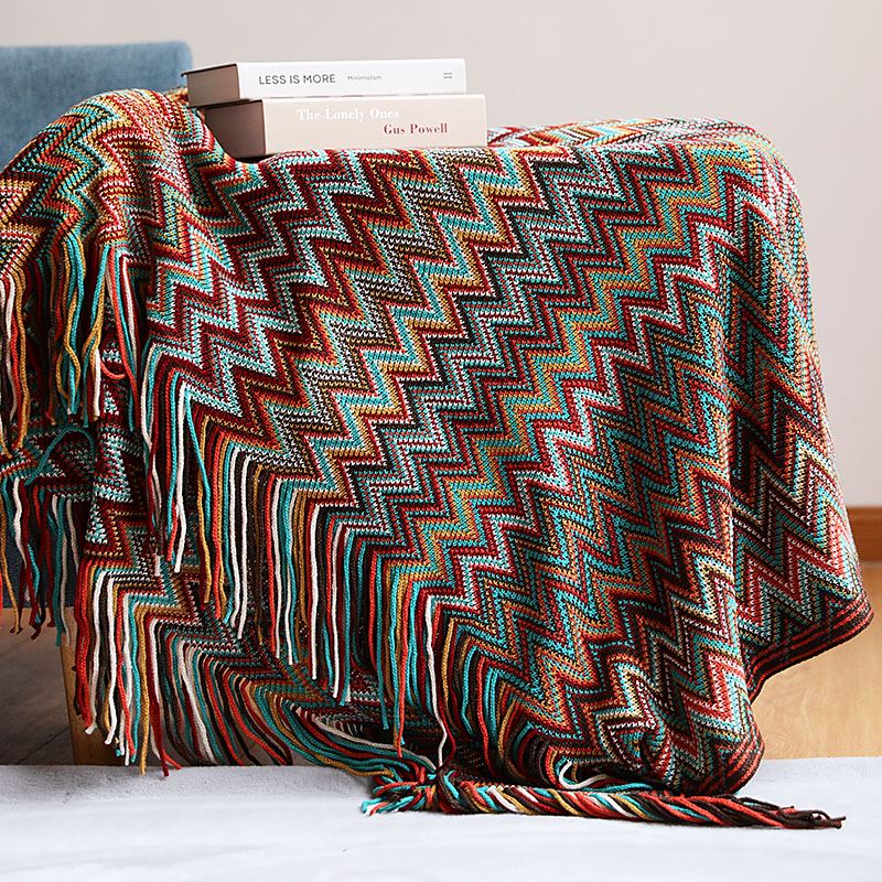 100% Cotton Knitted Blanket 100% Cotton Knitted Blanket